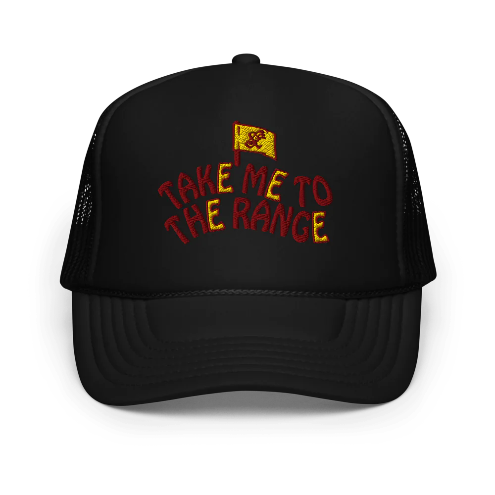 Foam Trucker Hat | Take me to the Range- Sticks & Bag Golf