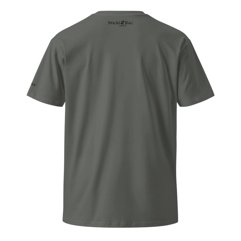 Premium T-Shirt | ROASTED- Sticks & Bag Golf