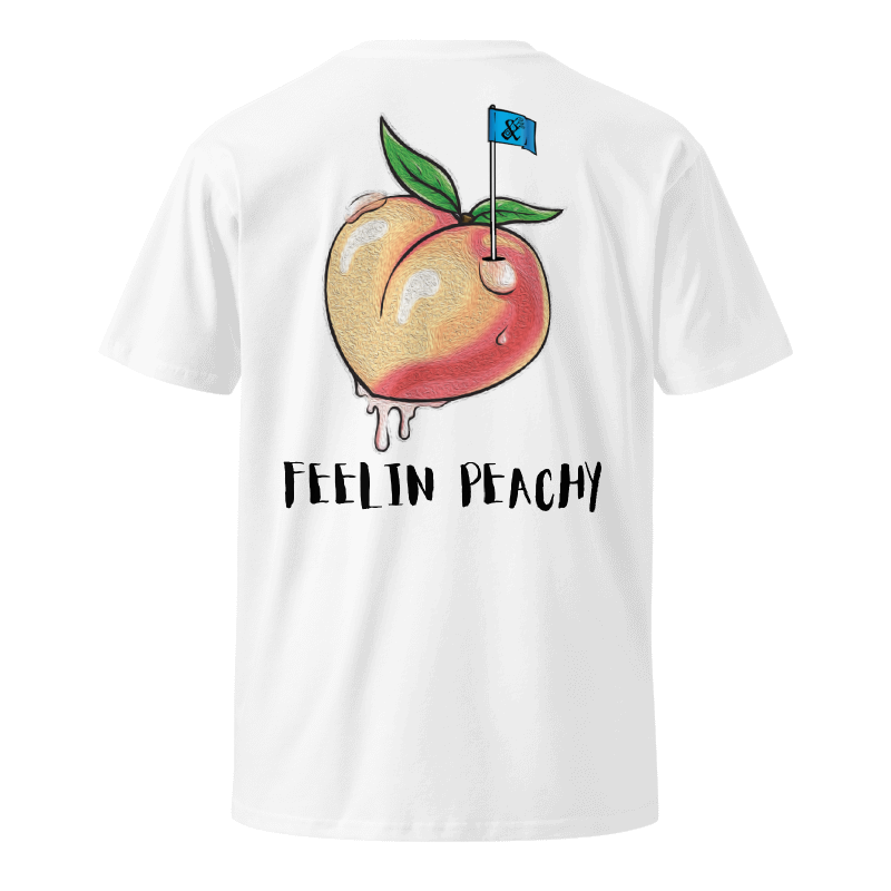 Soft style T-Shirt | Peachy- Sticks & Bag Golf