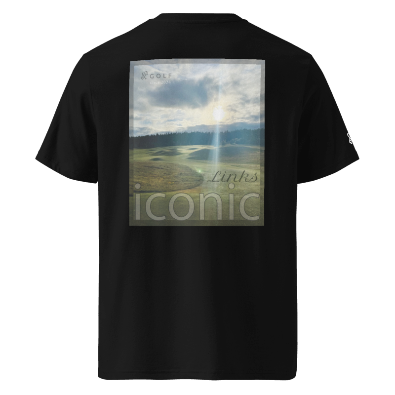 Organic Ribbed Neck T-Shirt | ICONIC- SB Golf