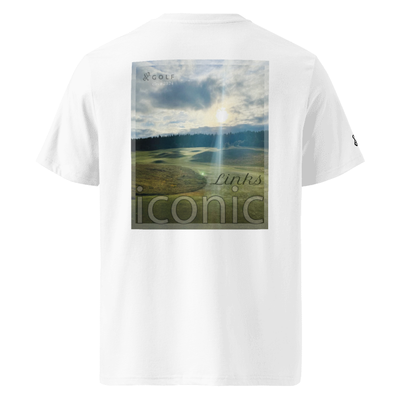 Organic Ribbed Neck T-Shirt | ICONIC- SB Golf