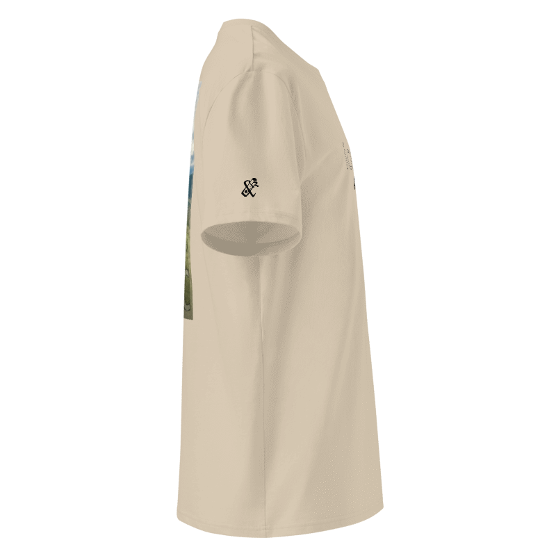 Organic Ribbed Neck T-Shirt | ICONIC- SB Golf