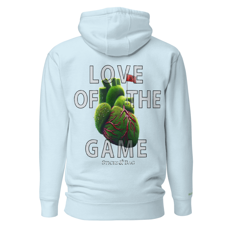 Premium Hoodie | Love of the Game- Sticks & Bag Golf