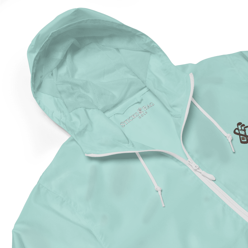 Lightweight Zip Up Windbreaker | ICONIC- Sticks & Bag Golf