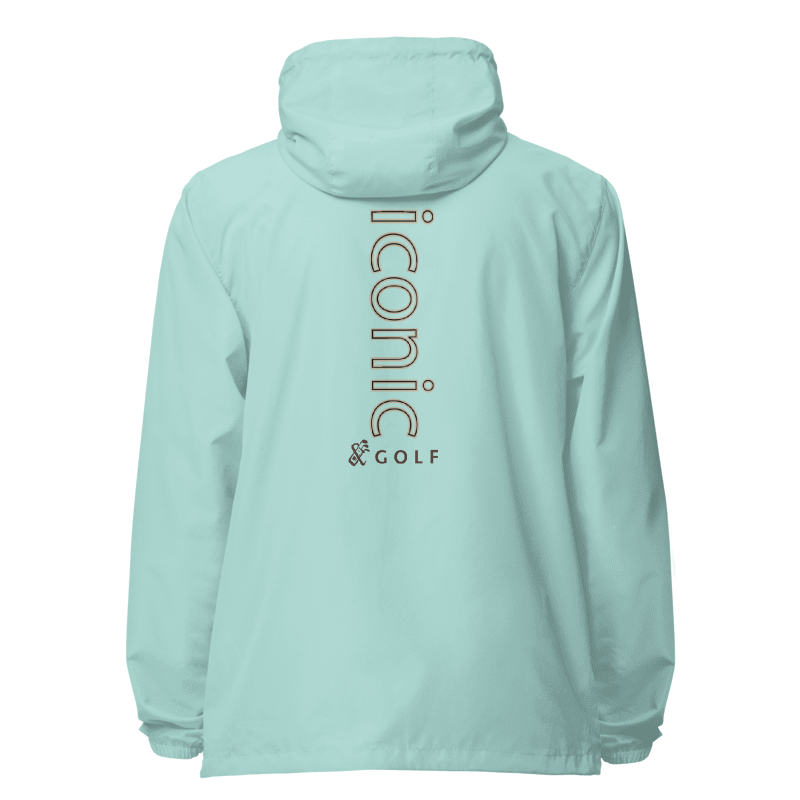 Lightweight Zip Up Windbreaker | ICONIC- Sticks & Bag Golf