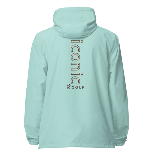 Lightweight Zip Up Windbreaker | ICONIC- Sticks & Bag Golf