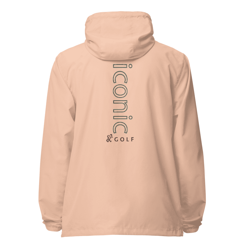 Lightweight Zip Up Windbreaker | ICONIC- Sticks & Bag Golf