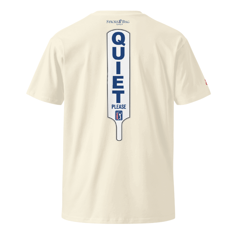 Premium T-Shirt | QUIET PLEASE-Sticks & Bag Golf Tour