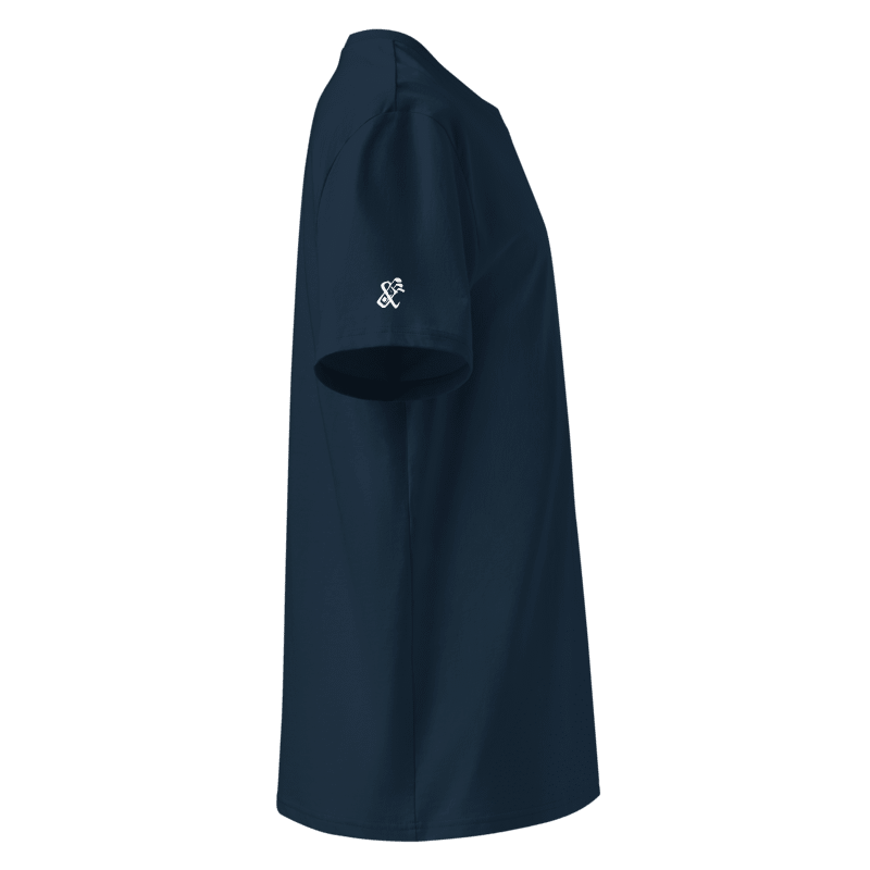 Organic Ribbed Neck T-Shirt | QUIET PLEASE-Sticks & Bag Golf Tour