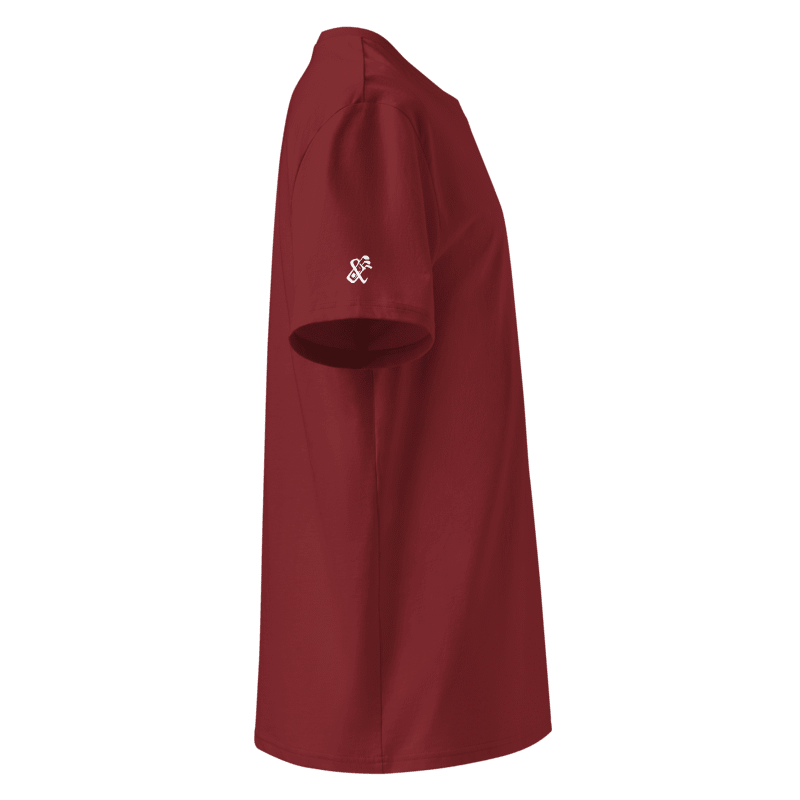 Organic Ribbed Neck T-Shirt | QUIET PLEASE-Sticks & Bag Golf Tour