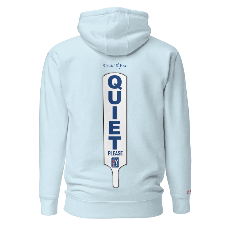 Premium Hoodie | 'QUIET PLEASE'- Sticks & Bag Golf Tour