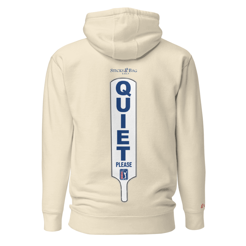 Premium Hoodie | 'QUIET PLEASE'- Sticks & Bag Golf Tour