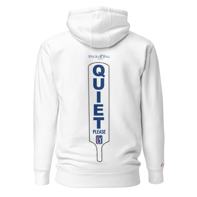 Premium Hoodie | 'QUIET PLEASE'- Sticks & Bag Golf Tour