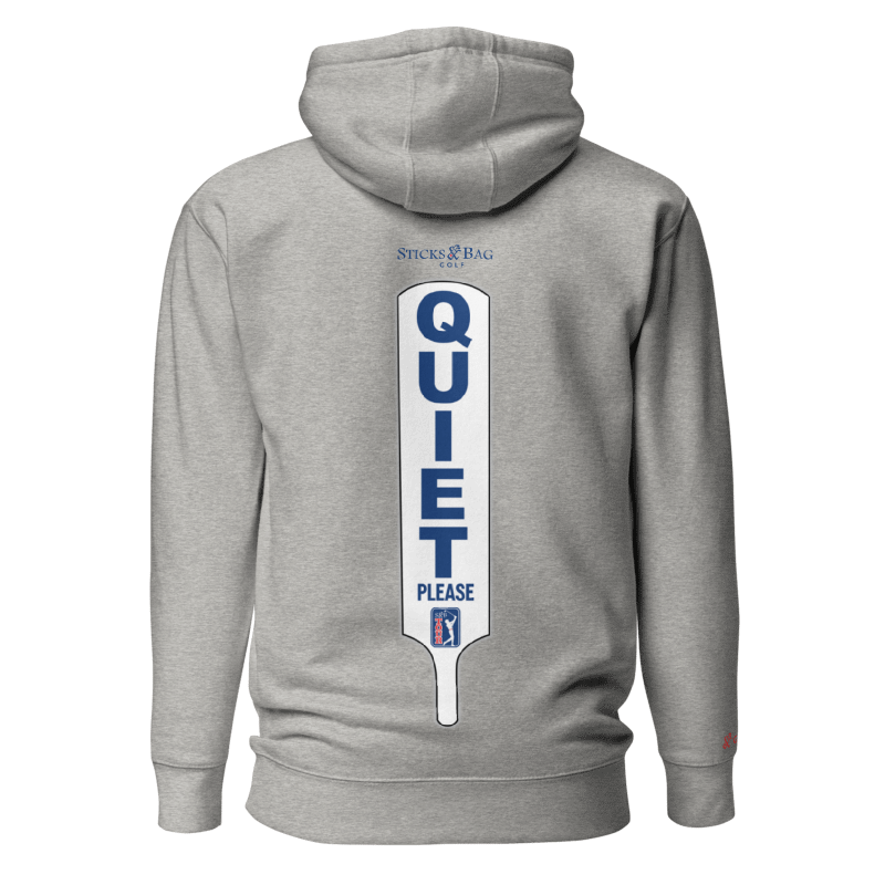 Premium Hoodie | 'QUIET PLEASE'- Sticks & Bag Golf Tour