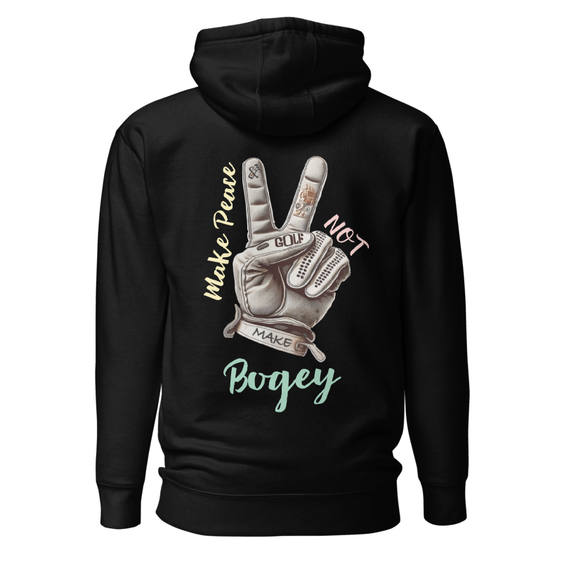 Premium Pullover Hoodie/ MAKE PEACE NOT BOGEY