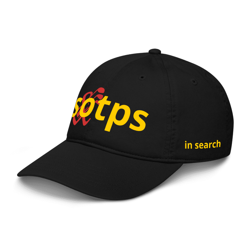 Organic Baseball Cap | "isotps"- Sticks & Bag Golf