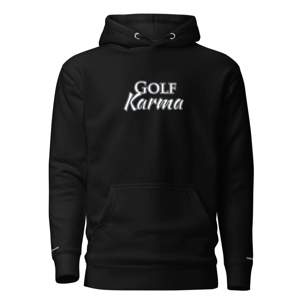 Premium Hoodie | Golf Karma- Sticks & Bag Golf