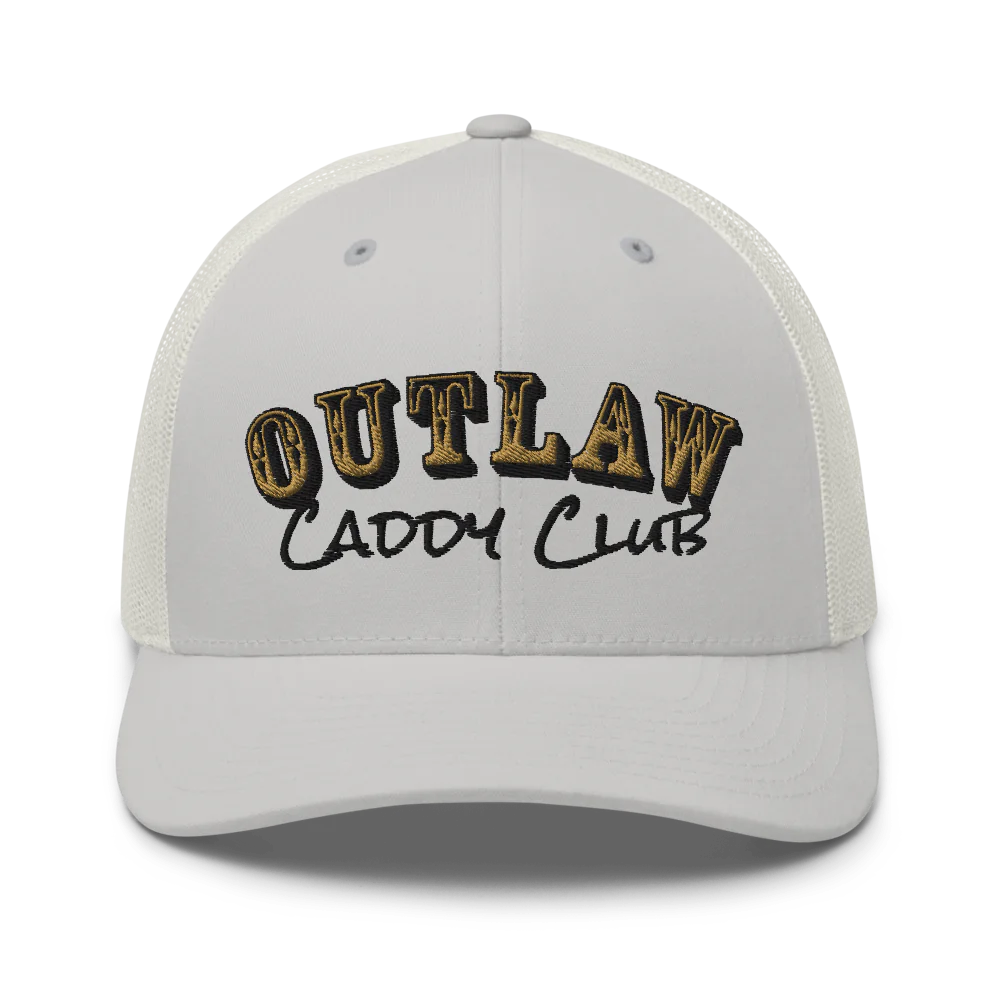 Retro Trucker Hat | Outlaw Caddy Club- Sticks & Bag Golf