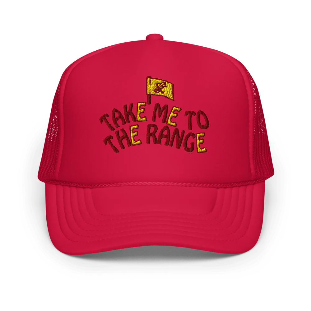 Foam Trucker Hat | Take me to the Range- Sticks & Bag Golf