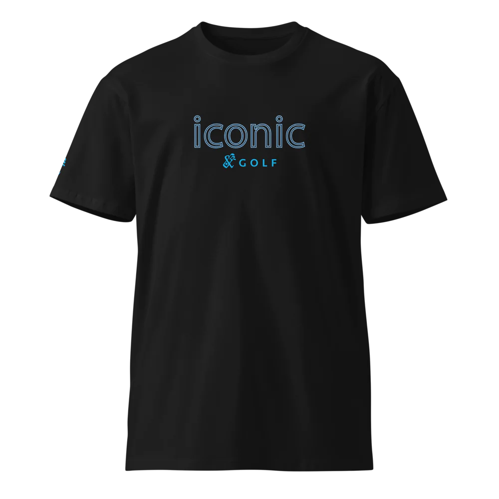 Premium T-Shirt | ICONIC- Sticks & Bag Golf