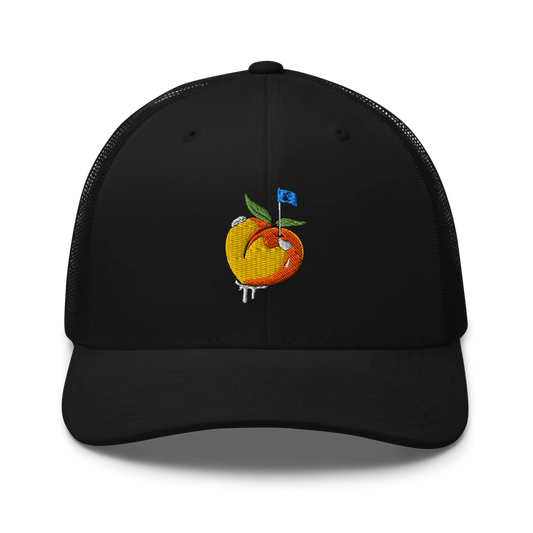 Retro Trucker Hat | Peachy- Sticks & Bag Golf