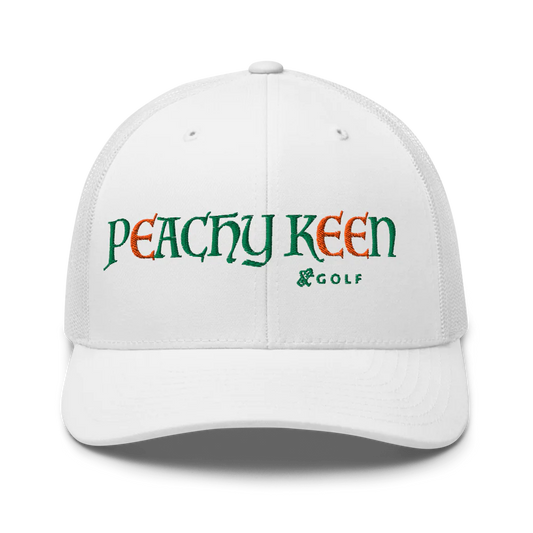Retro Trucker Hat | Peachy Keen- Sticks & Bag Golf