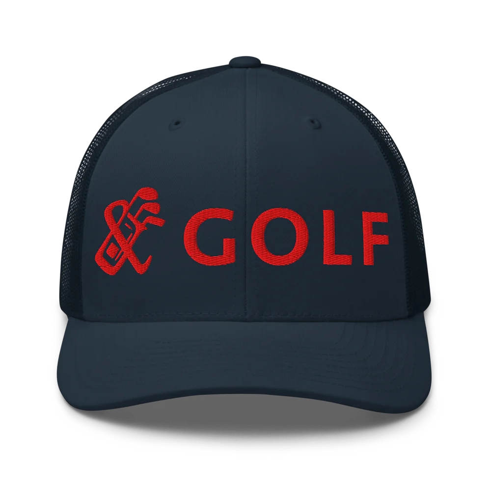 Retro Trucker Hat | Sticks & bag- Logo Golf