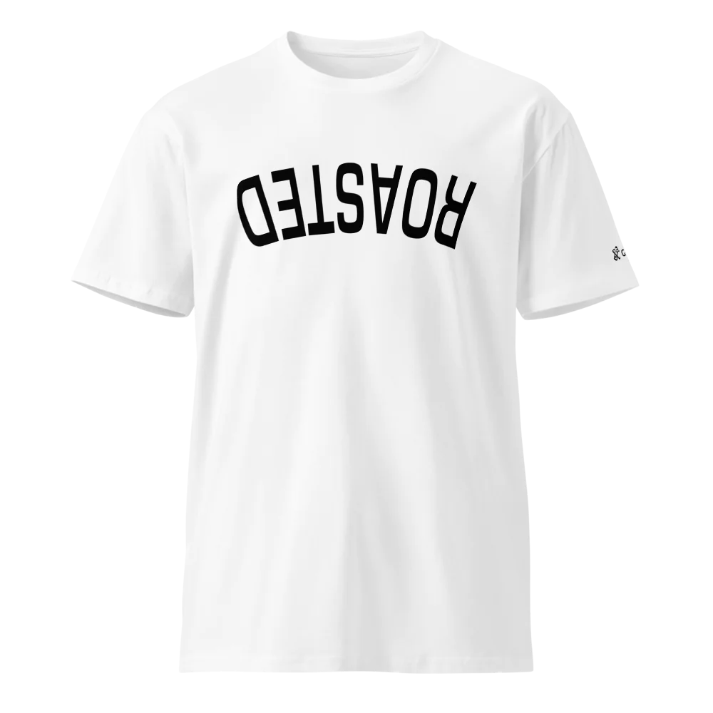 Premium T-Shirt | ROASTED- Sticks & Bag Golf