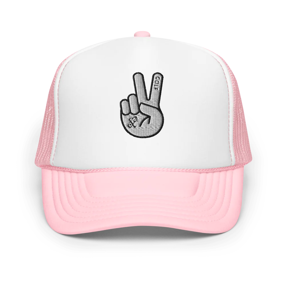 Foam Trucker Hat | Make Peace Not Bogey