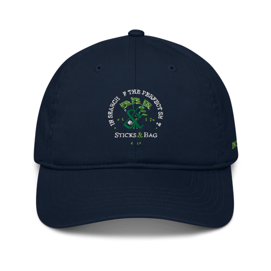 Organic Golf Cap | "ISOTPS" sticks & Bag Golf