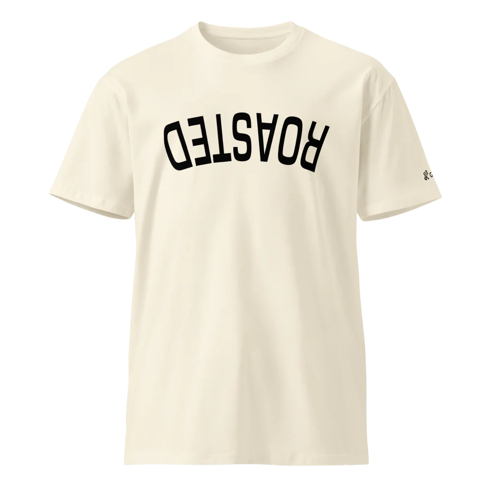 Premium T-Shirt | ROASTED- Sticks & Bag Golf