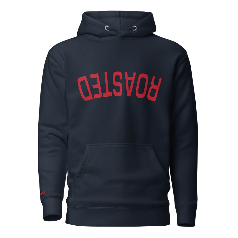 Premium Hoodie | RED Roasted- Sticks & Bag Golf