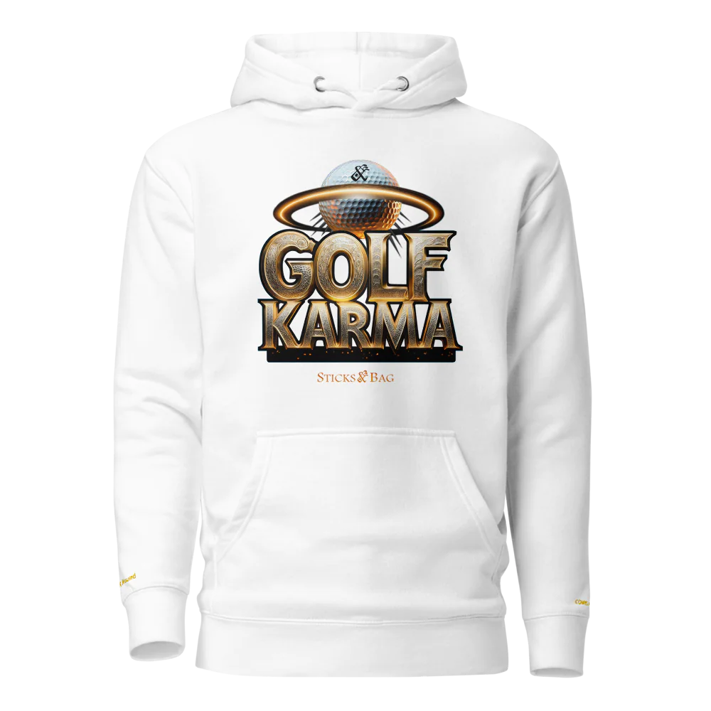 Premium Hoodie | Golf Karma- Sticks & Bag Golf
