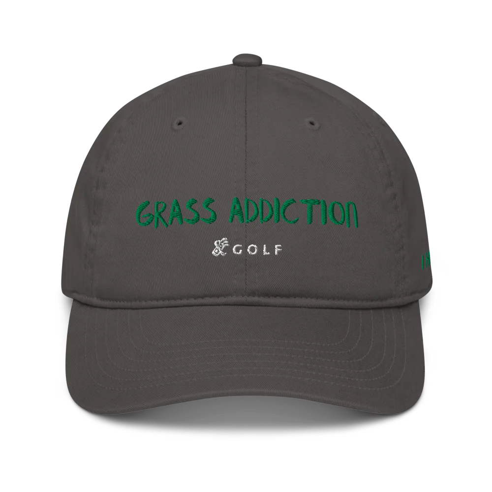 Organic Golf Cap | Grass Addiction- Sticks & Bag Golf
