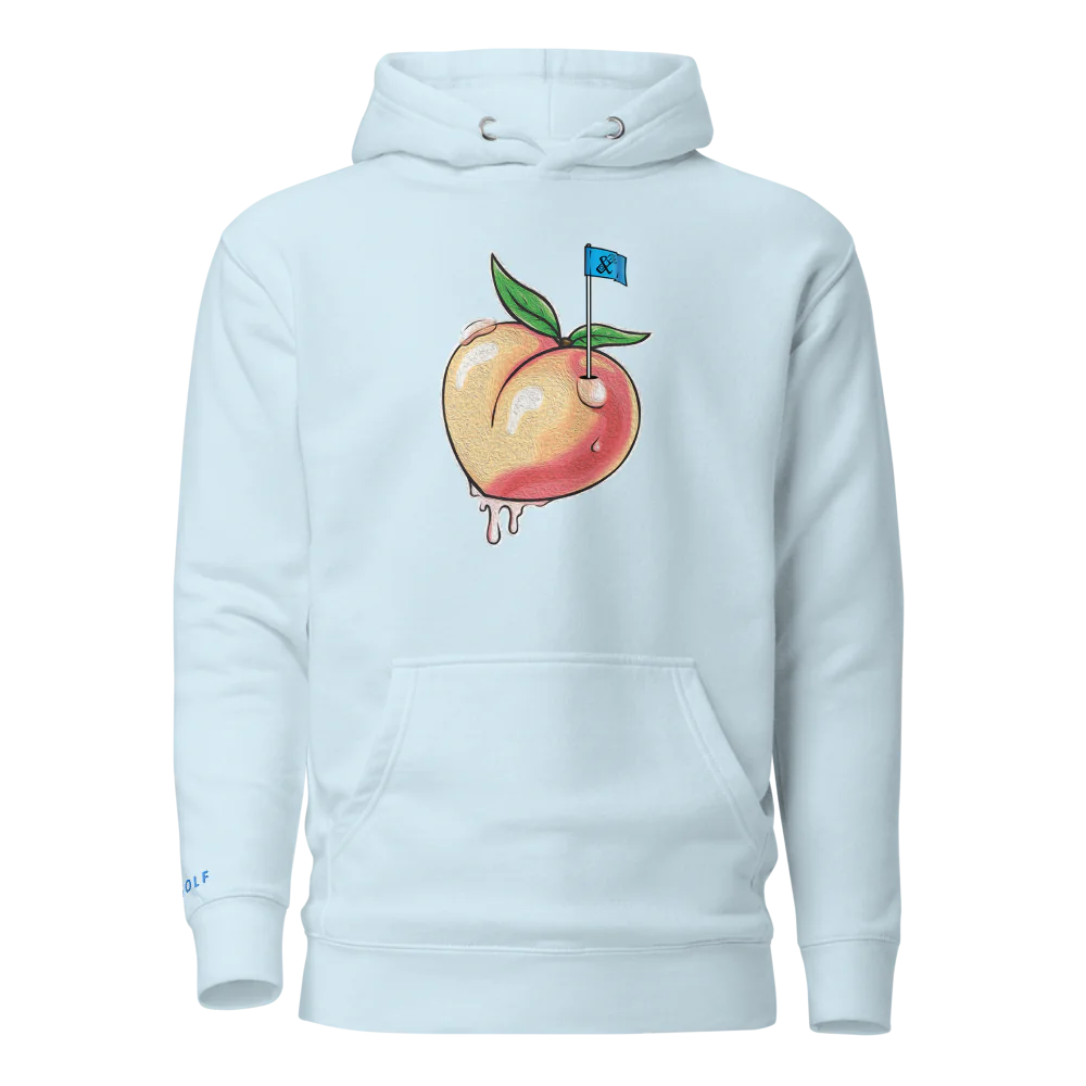 Premium Hoodie | The Peach-Sticks & Bag Golf