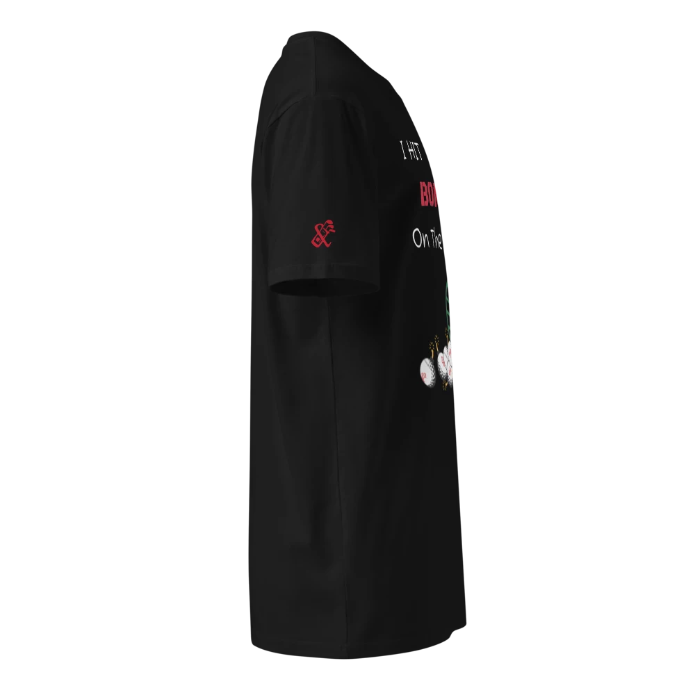 Premium T-Shirt | Bombs on the Range- Sticks & Bag Golf