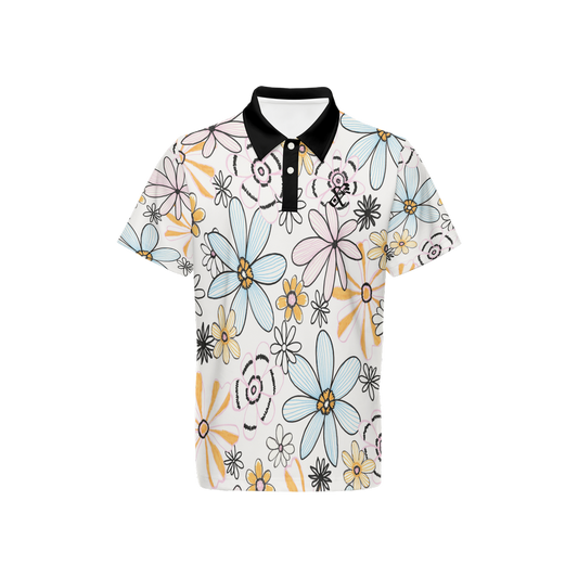 S&B GOLF Polo "Spring Fever" LOGO