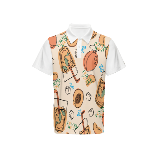 Peachy Keen-Polo/ Sticks & Bag Golf