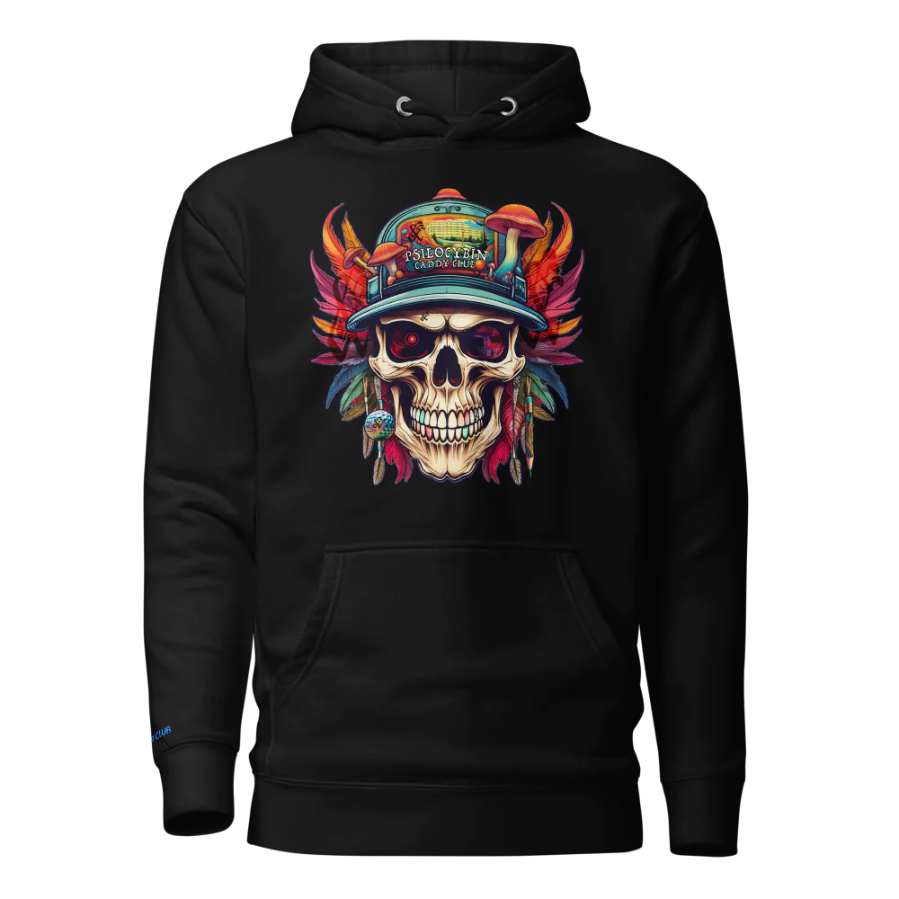 Premium Hoodie | CADDY CLUB- Psylocibin- SB Golf
