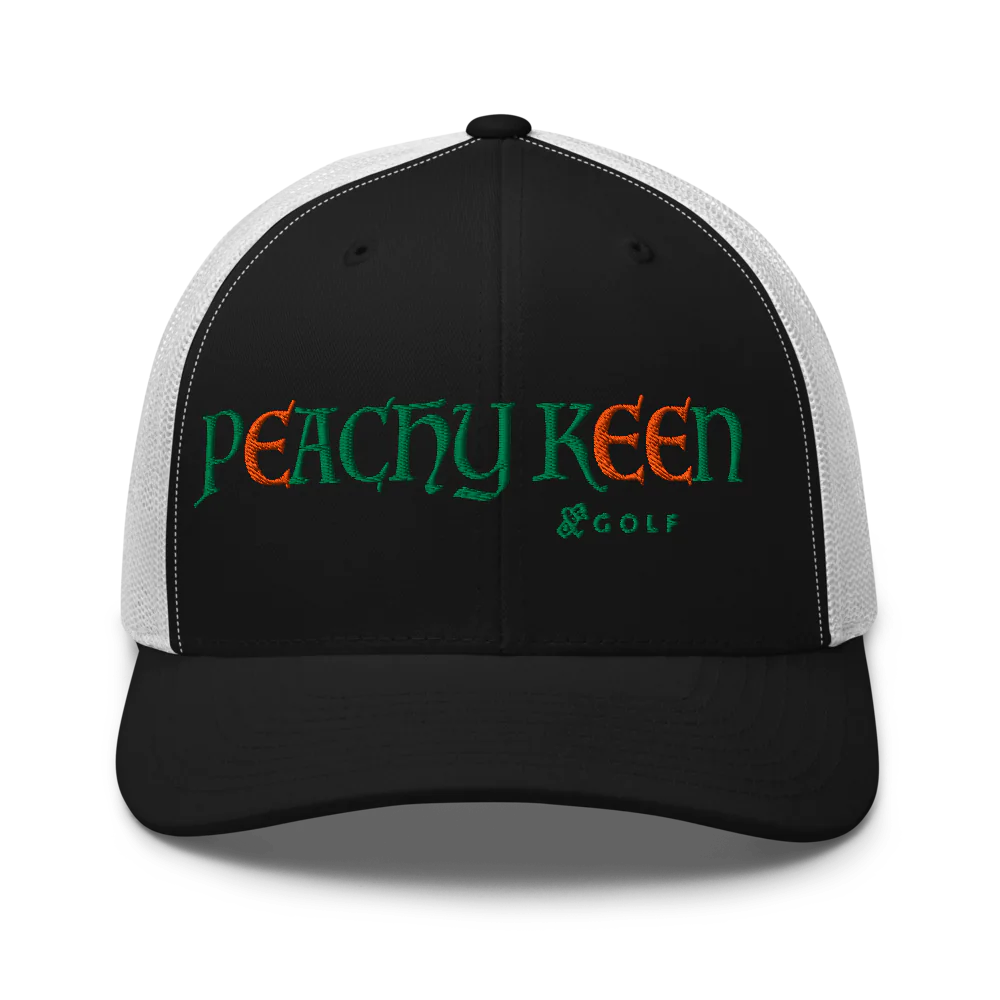 Retro Trucker Hat | Peachy Keen- Sticks & Bag Golf