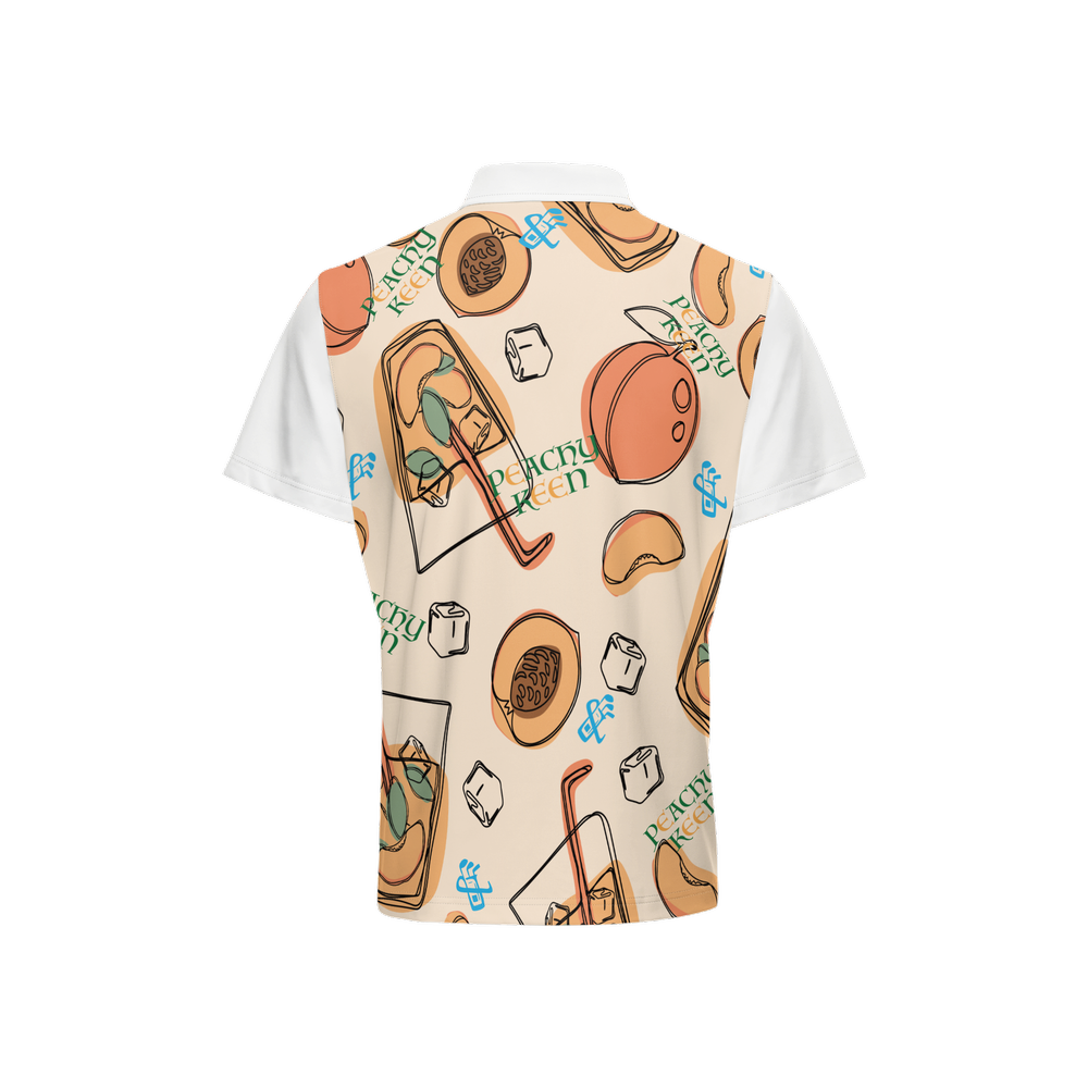 Peachy Keen-Polo/ Sticks & Bag Golf