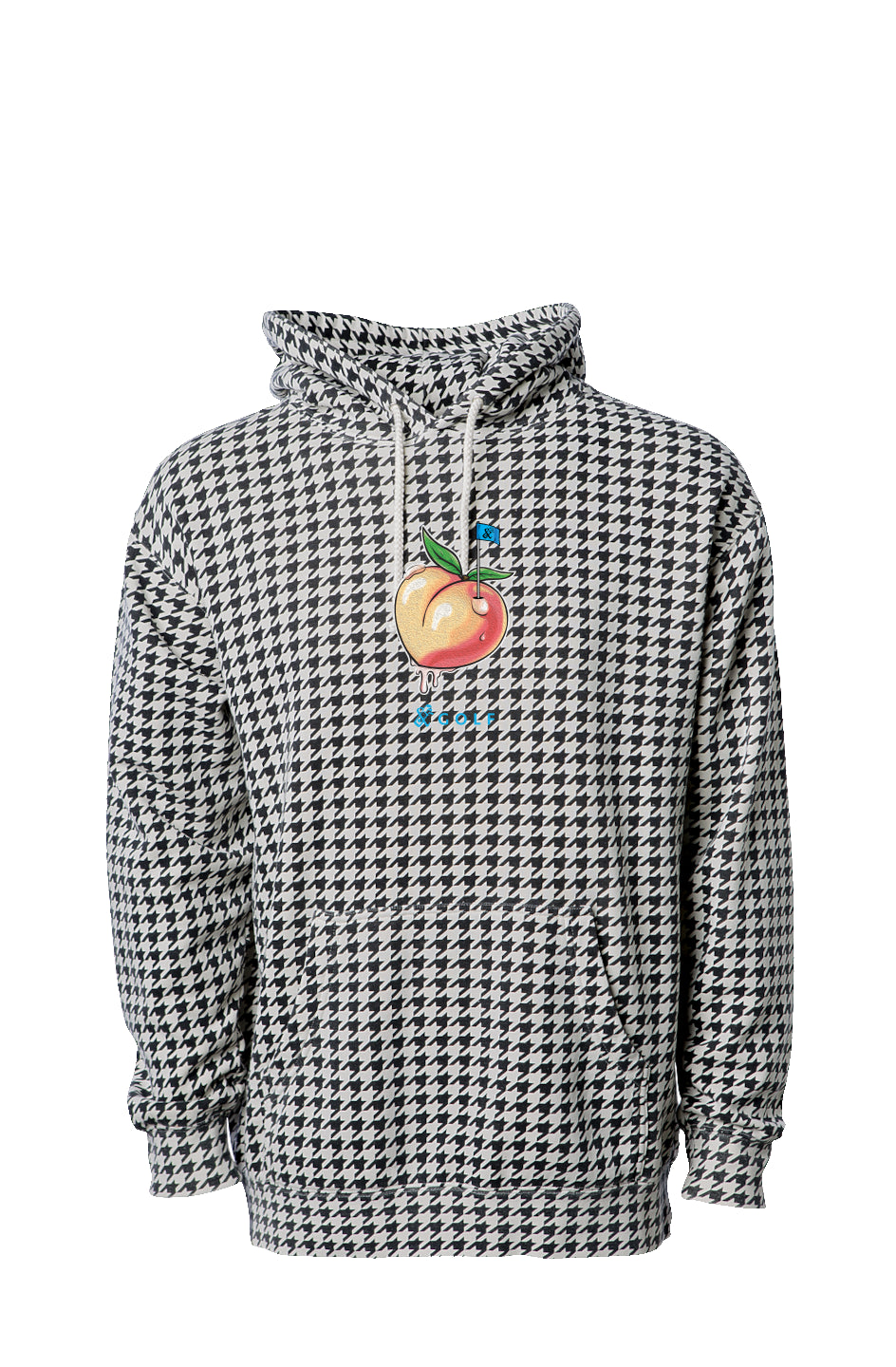 Houndstooth Hoodie-STICK & BAG GOLF