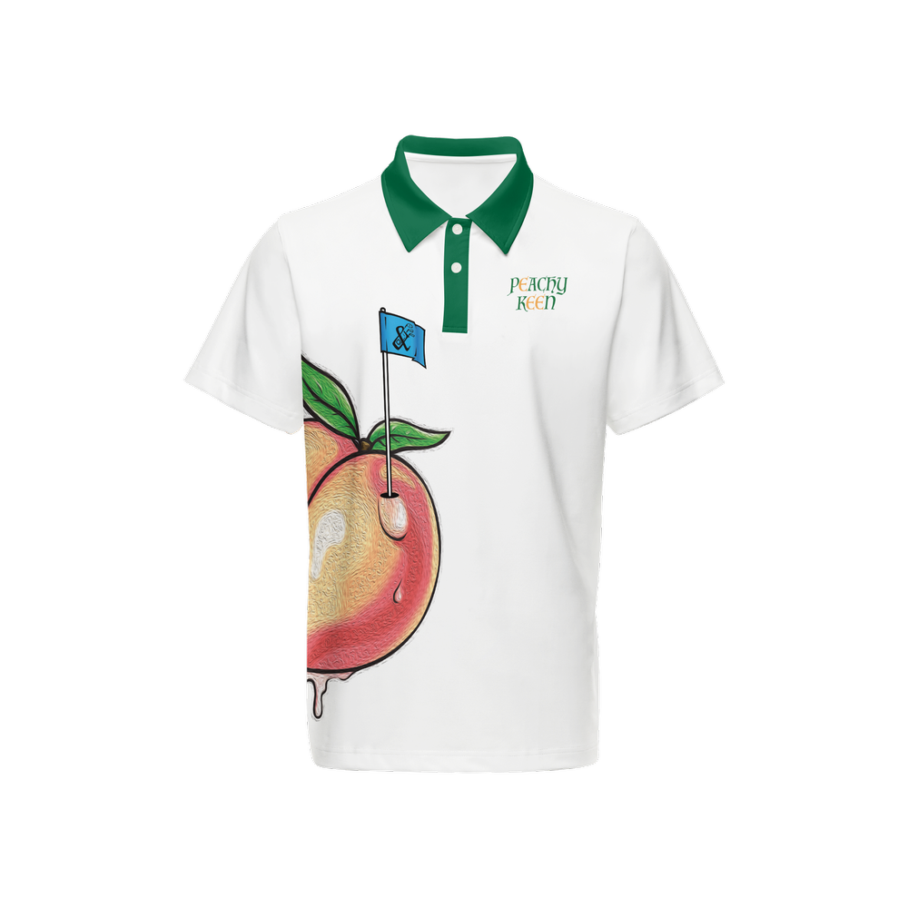 S&B GOLF Polo] Peachy Keen
