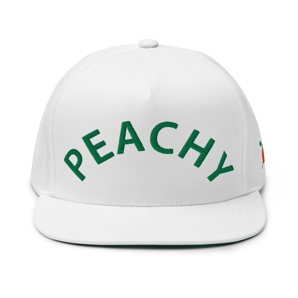 Flat Bill Cap | PEACHY