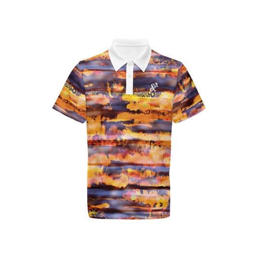 S&B GOLF-Polo "Fairways and Sunsets"- LOGO