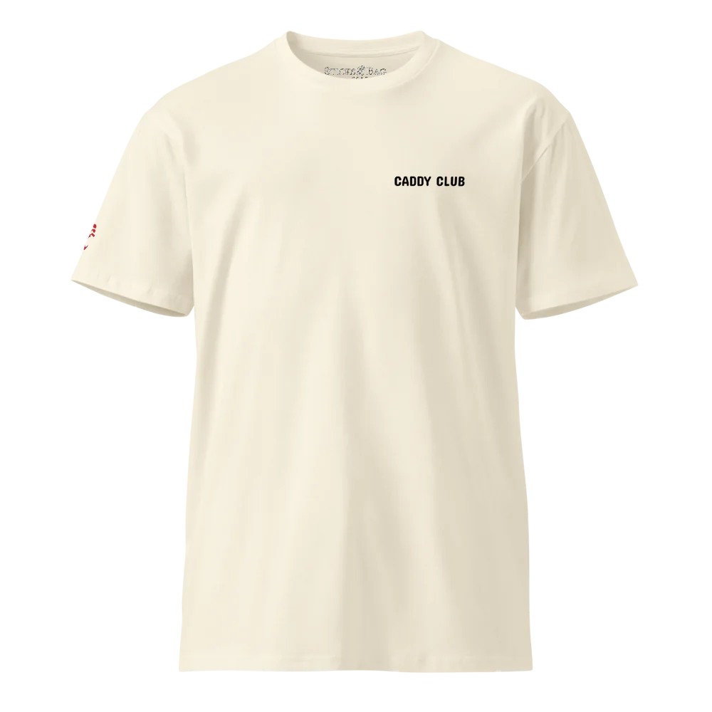 Premium T-Shirt | Caddy Club-IRIE ROOTS- Sticks & Bag Golf
