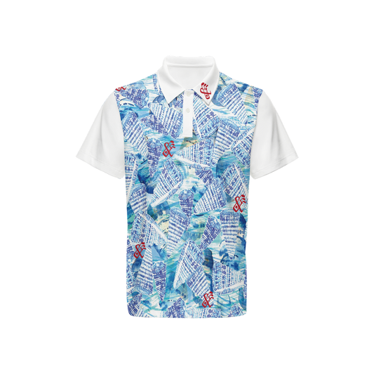 S&B GOLF Polo 'Play With Passion' LOGO