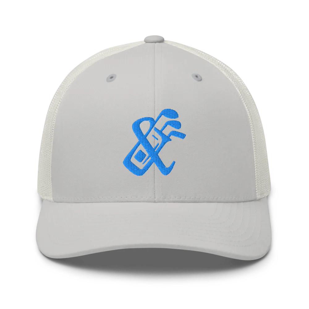 Retro Trucker Hat | LOGO- Sticks & Bag Golf