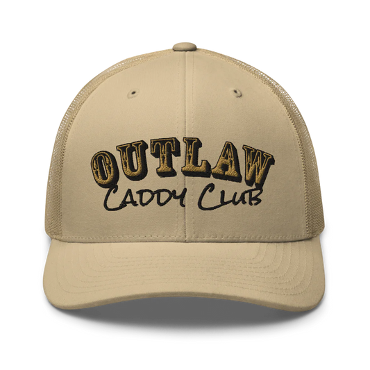Retro Trucker Hat | Outlaw Caddy Club- Sticks & Bag Golf