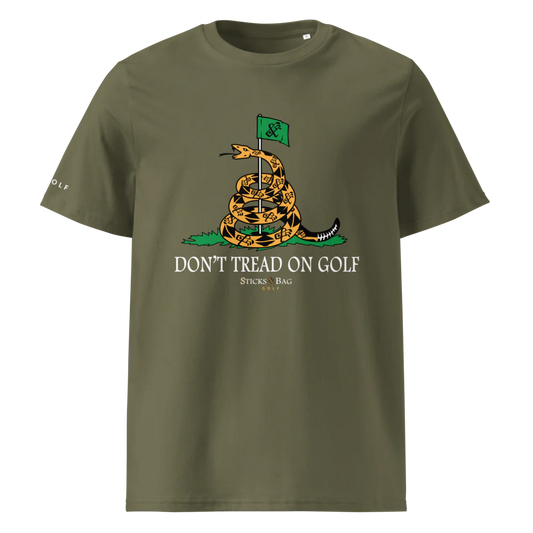 Organic Cotton T-Shirt | DTOM- Sticks & bag Golf